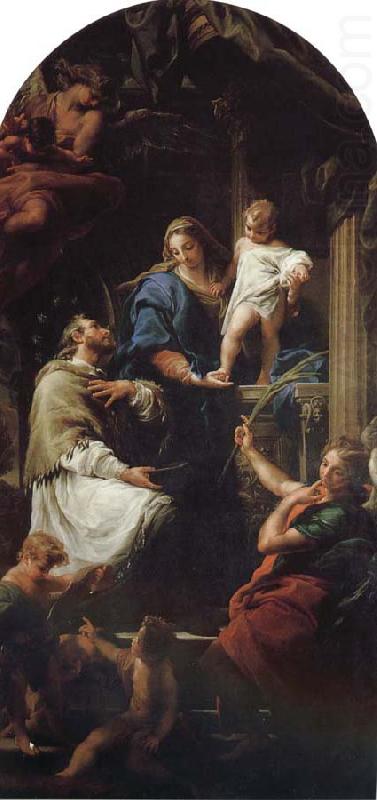 Notre Dame, and the Son in St. John's Nepomuk, Pompeo Batoni